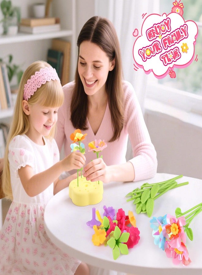 إنوتشير أشغال يدوية للأطفال، فنون وحرف يدوية للأطفال من 4 إلى 6 سنوات، مجموعات أدوات حرفية، ألعاب فروزن، ألعاب باقات زهور قماشية، هدية عيد ميلاد لفتاة تبلغ من العمر 6 سنوات، هدية عيد ميلاد لفتاة تبلغ من العمر 8 سنوات، هدايا عيد الميلاد، أشغال يدوية للهالوين - Image 2